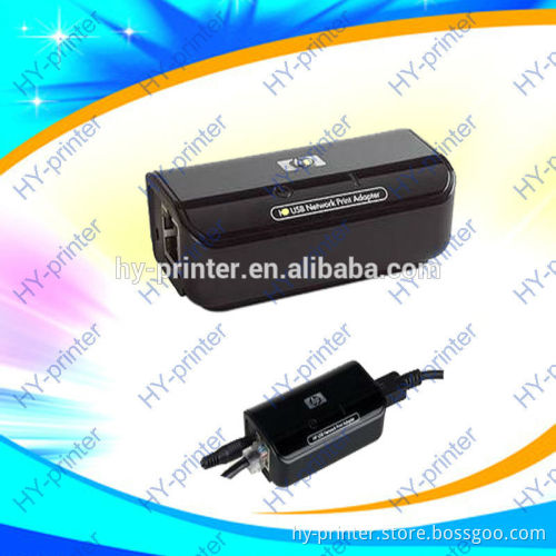 New original Q6275A printer USB Network Print Adapter, Ethernet cable, power adapter, USB cable, Quick Start Guide, CD. Summary